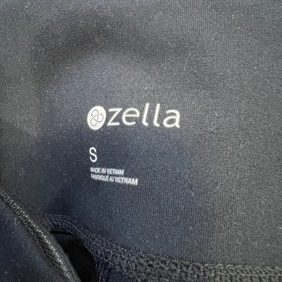 NWOT ZELLA Lite Crop Leggings in Black (S) - Picture 6 of 8